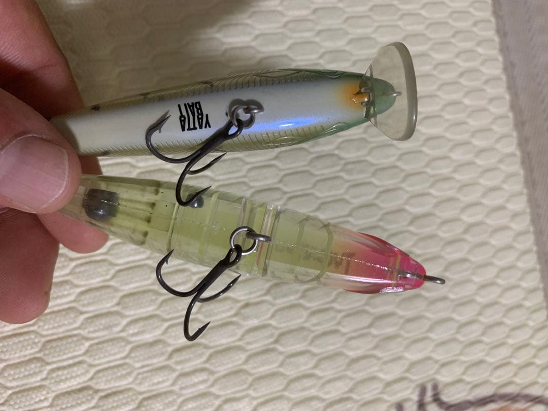 バス釣り引退セット　ハードルアー　ヤマトクローラー　ギルロイドJr タイガン90