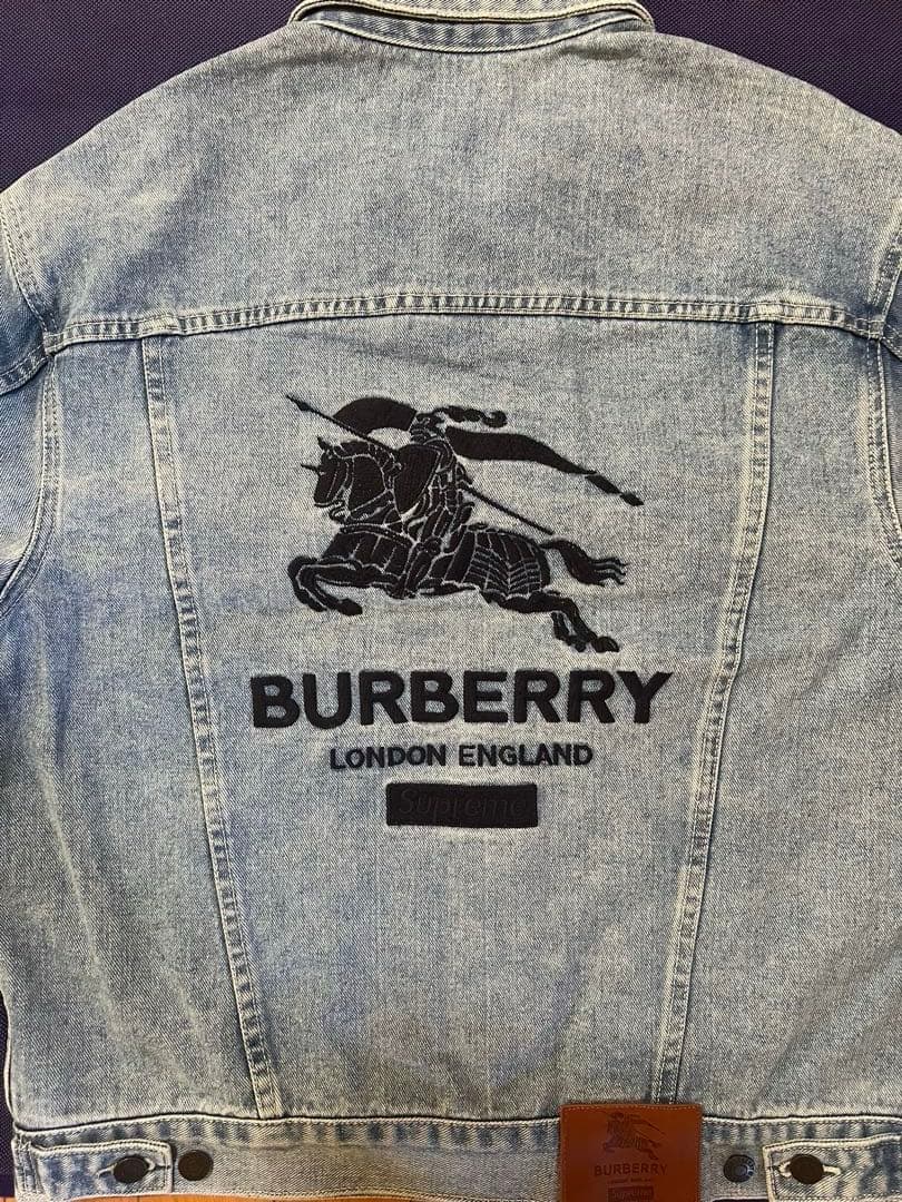 【年末限定値下げ】Burberry Supreme デニムジャケット Sサイズ