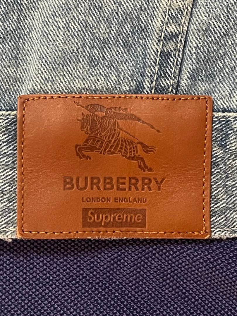 【年末限定値下げ】Burberry Supreme デニムジャケット Sサイズ