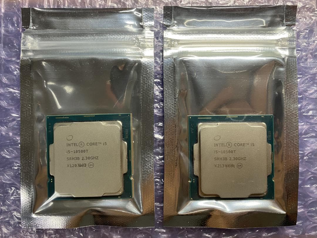 Intel Core i5-10500T 2個セット
