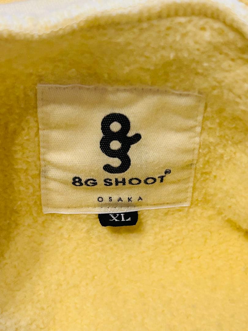 未使用〈8G SHOOT〉メンズ　スウェットフーディ　パーカー　XL