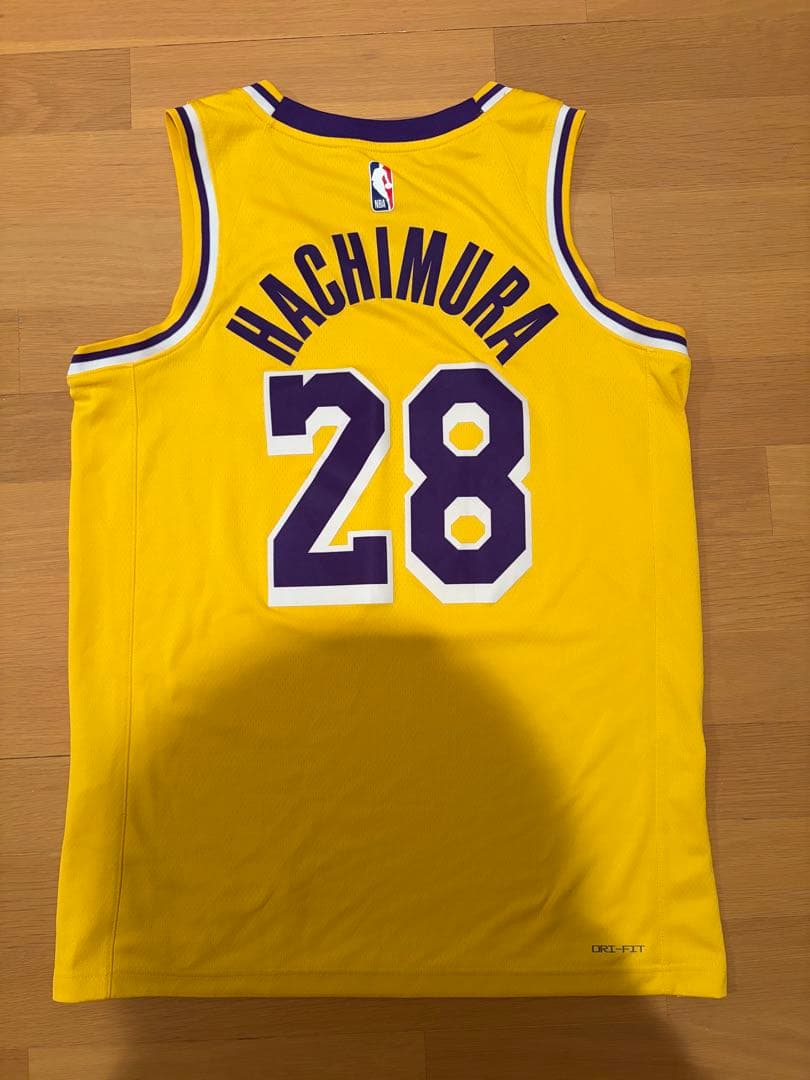 レイカーズ　ユニフォーム　八村塁　M