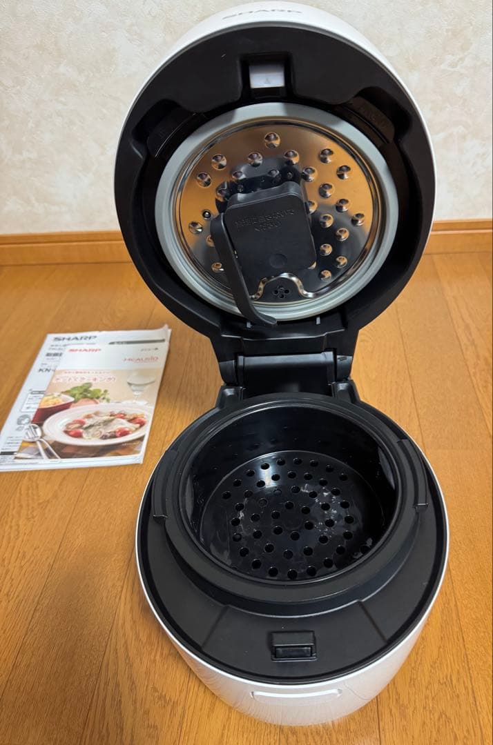 美品！ヘルシオ ホットクック SHARP KN-HW10G-W