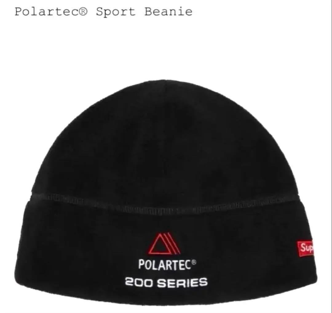 25FW Supreme Polartec® Sport Beanie ブラック