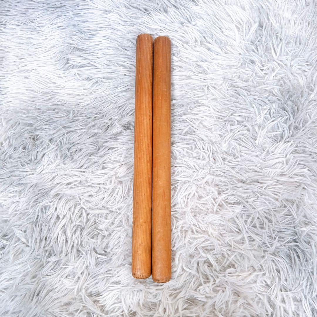 【希少】太鼓　締太鼓　和楽器　バチ　和太鼓　3点セット