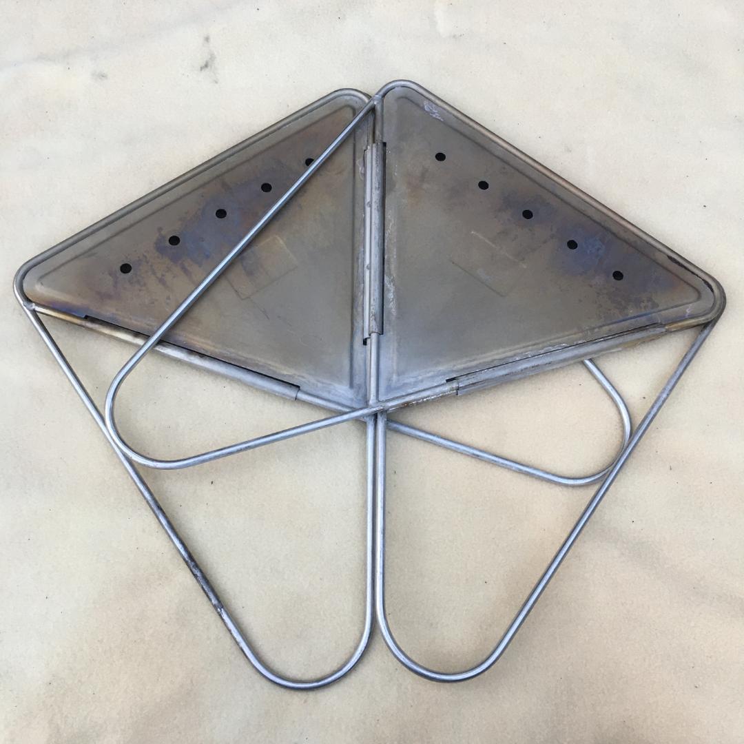 ☆スノーピーク 焚火台L スターターセット グリルブリッジ/火ばさみ/ケース付き