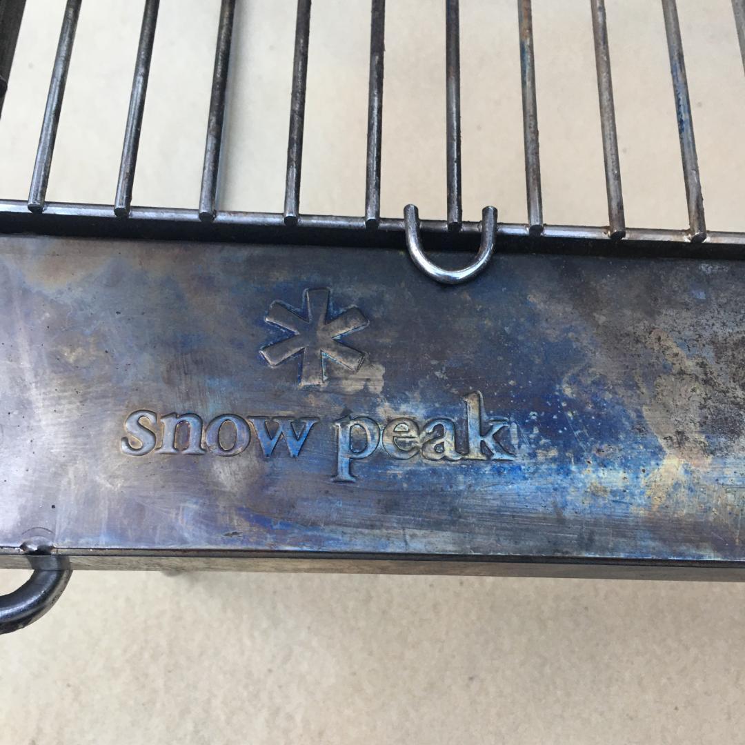 ☆スノーピーク 焚火台L スターターセット グリルブリッジ/火ばさみ/ケース付き
