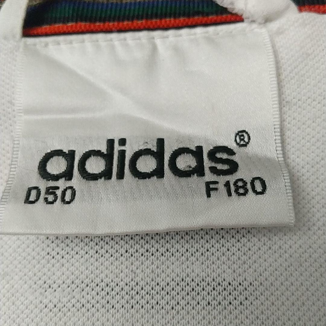 希少デザイン☆90s アディダス 刺繍 ボックスロゴ ジャージ ジャケット L