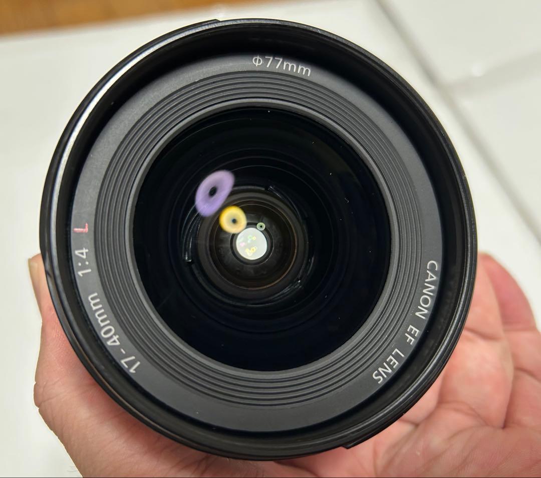 Canon EF 17-40mm f/4L USM レンズ