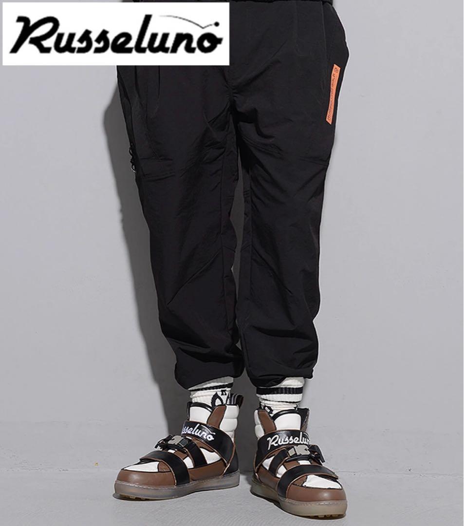 極美品】ラッセルノ ゴルフ ジョガーパンツ 5 L相当 黒 編み上げ 希少