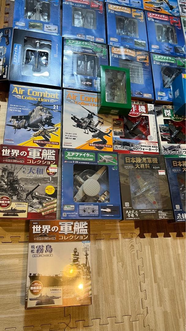 エアファイターコレクション 38箱ほぼ未開封戦闘機模型F22 F35
