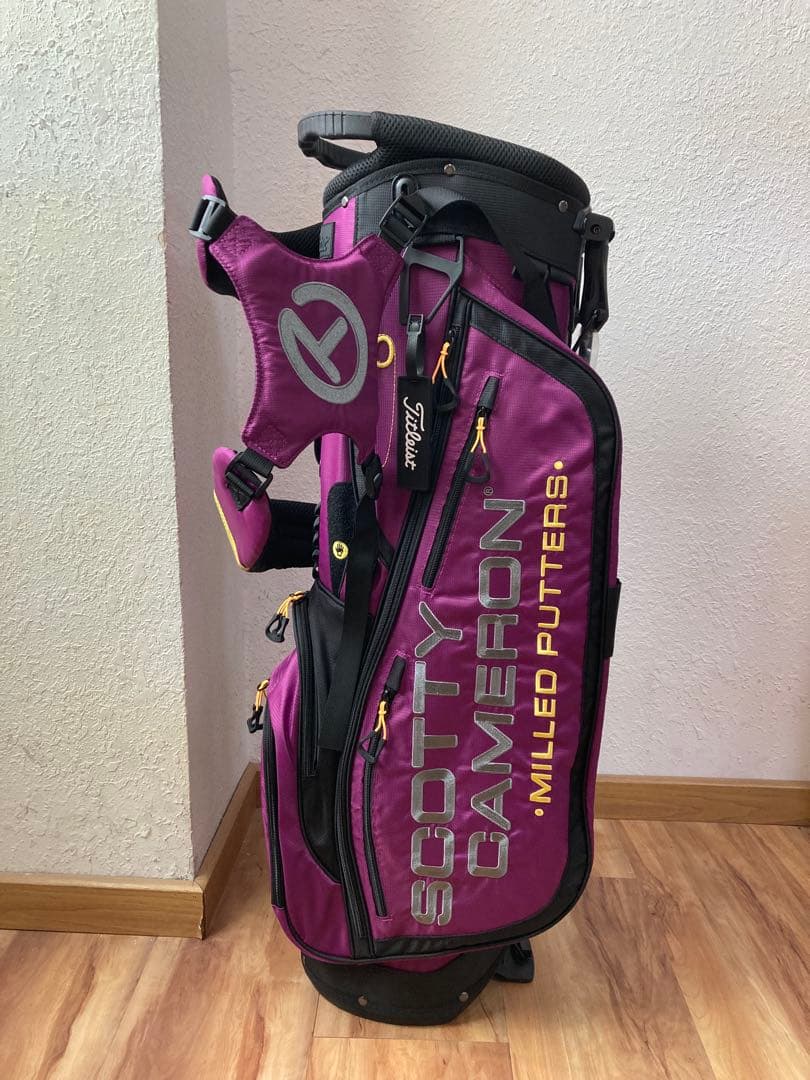 Scotty Cameron キャディバッグパープル ゴルフバッグスタンドバッグ