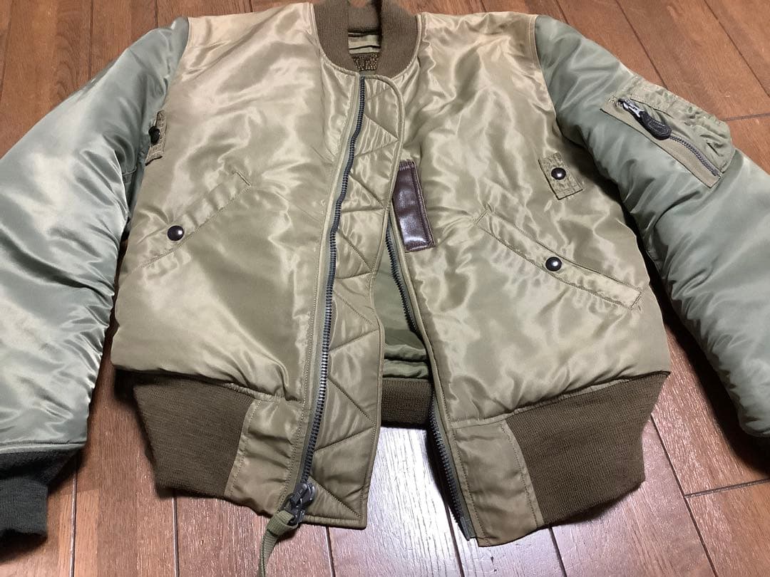 ほぼ新品バズリクソンズ　ビームスプラスコラボMA-1 36 絶版