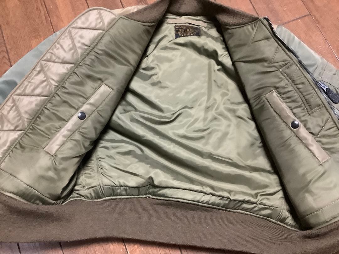 ほぼ新品バズリクソンズ　ビームスプラスコラボMA-1 36 絶版