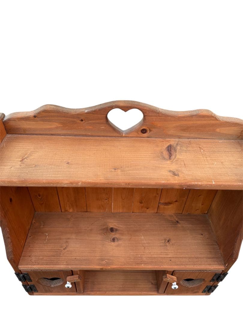 カントリー家具 木製シェルフ