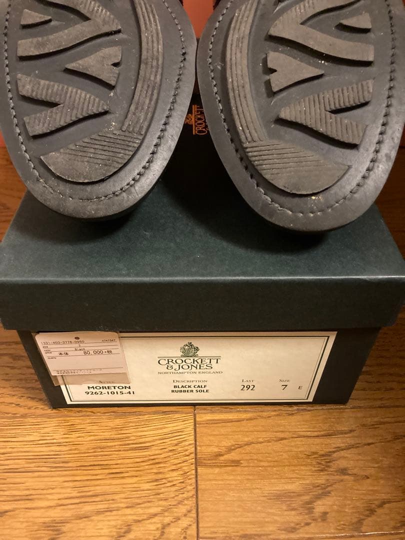 Ccockett & Jhones MORETON ブラック サイズ7
