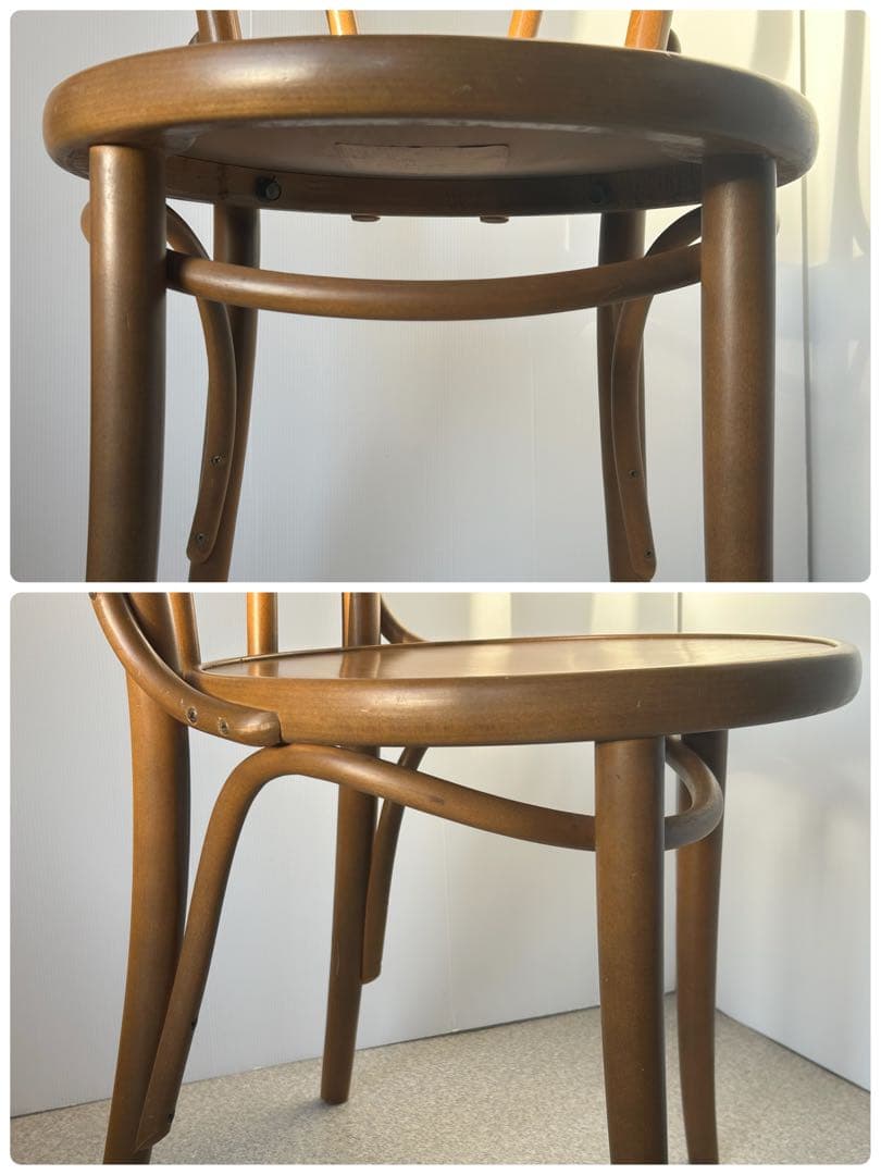 ベントウッドチェア　曲木　椅子　アンティーク　ヴィンテージ　レトロモダン　古道具