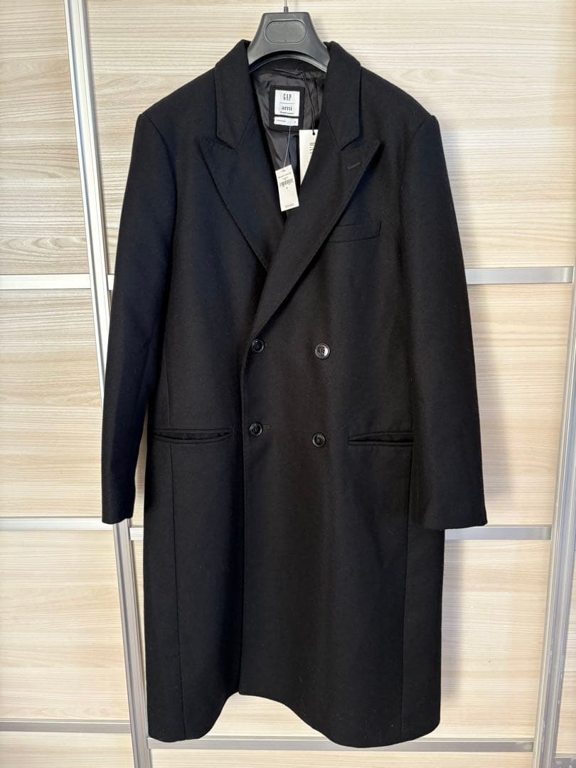 半額冬セール！新品定価以下出品！AMI x Gap GQコラボ　ウールコート