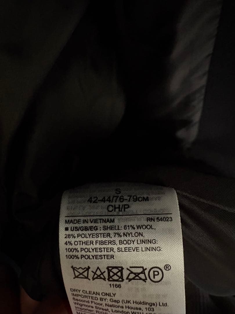 半額冬セール！新品定価以下出品！AMI x Gap GQコラボ　ウールコート