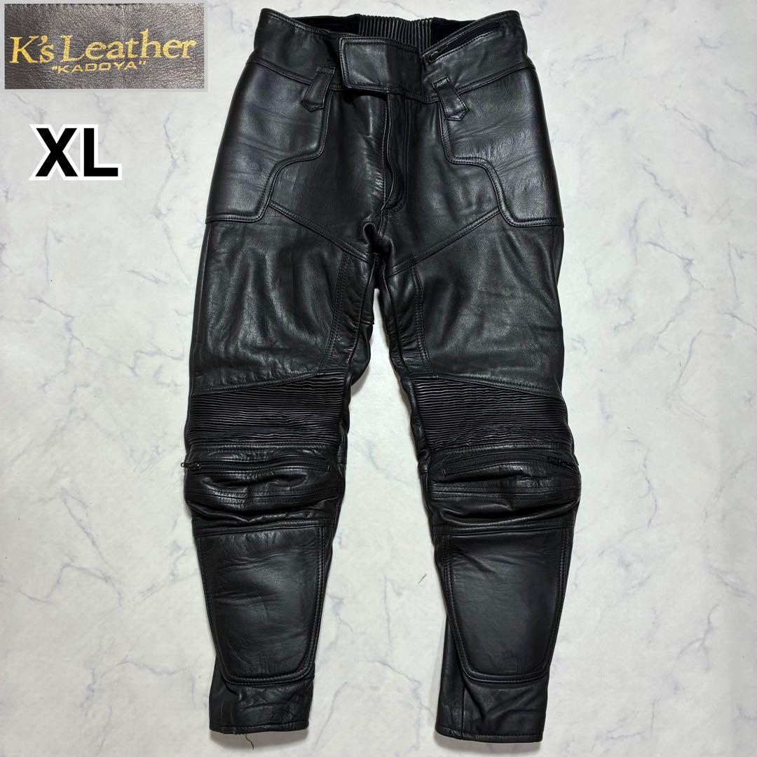 KADOYA カドヤ K's Leather レザーパンツ LL 本革 バイク用