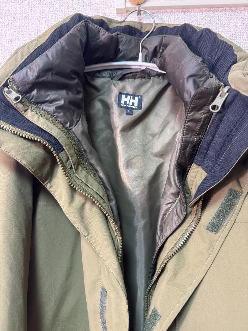 HELLY HANSEN 中綿 ダウンジャケット 3WAY マウンテンパーカー