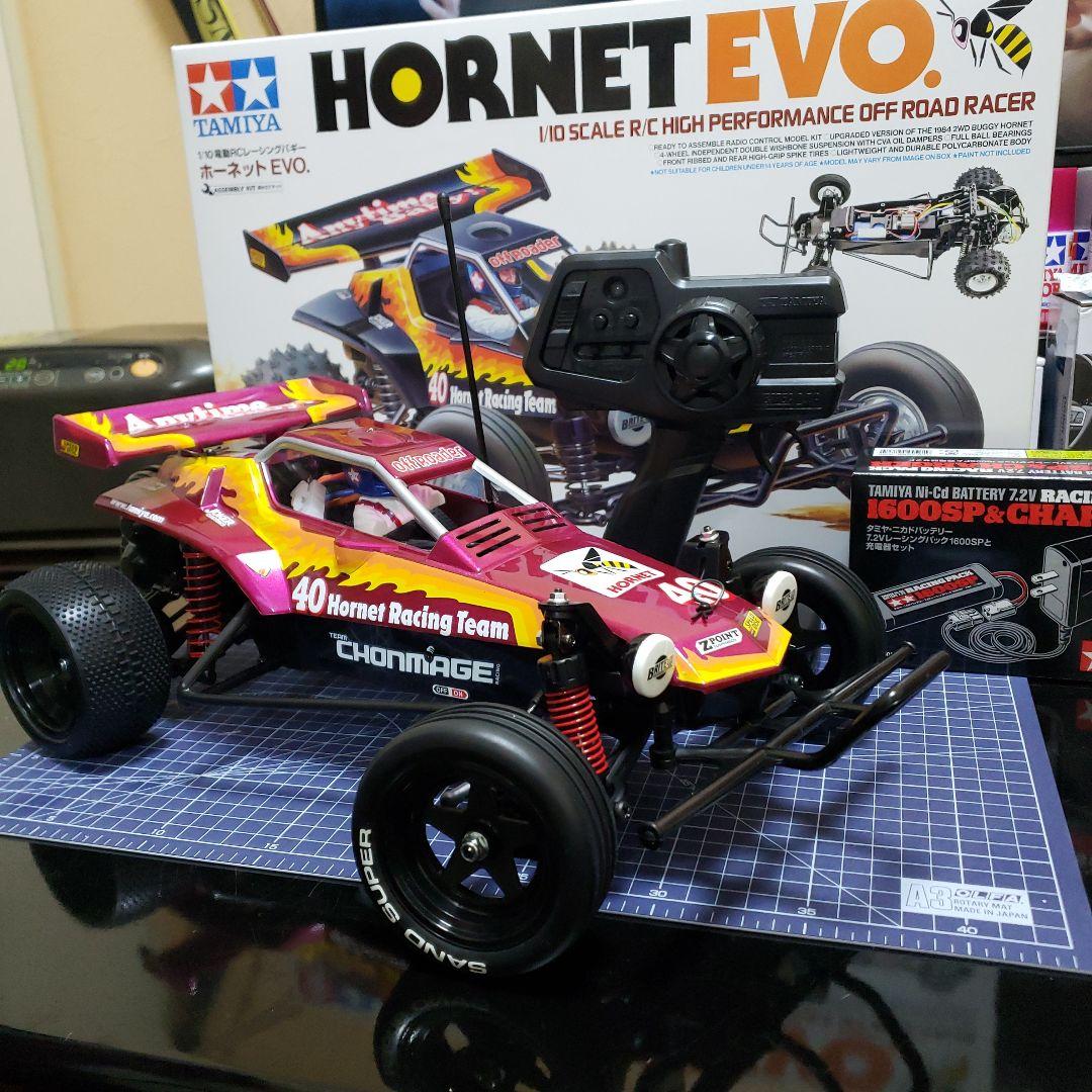 タミヤ NEW ホーネットEVO カスタム ファインスペック2.4G フルセット