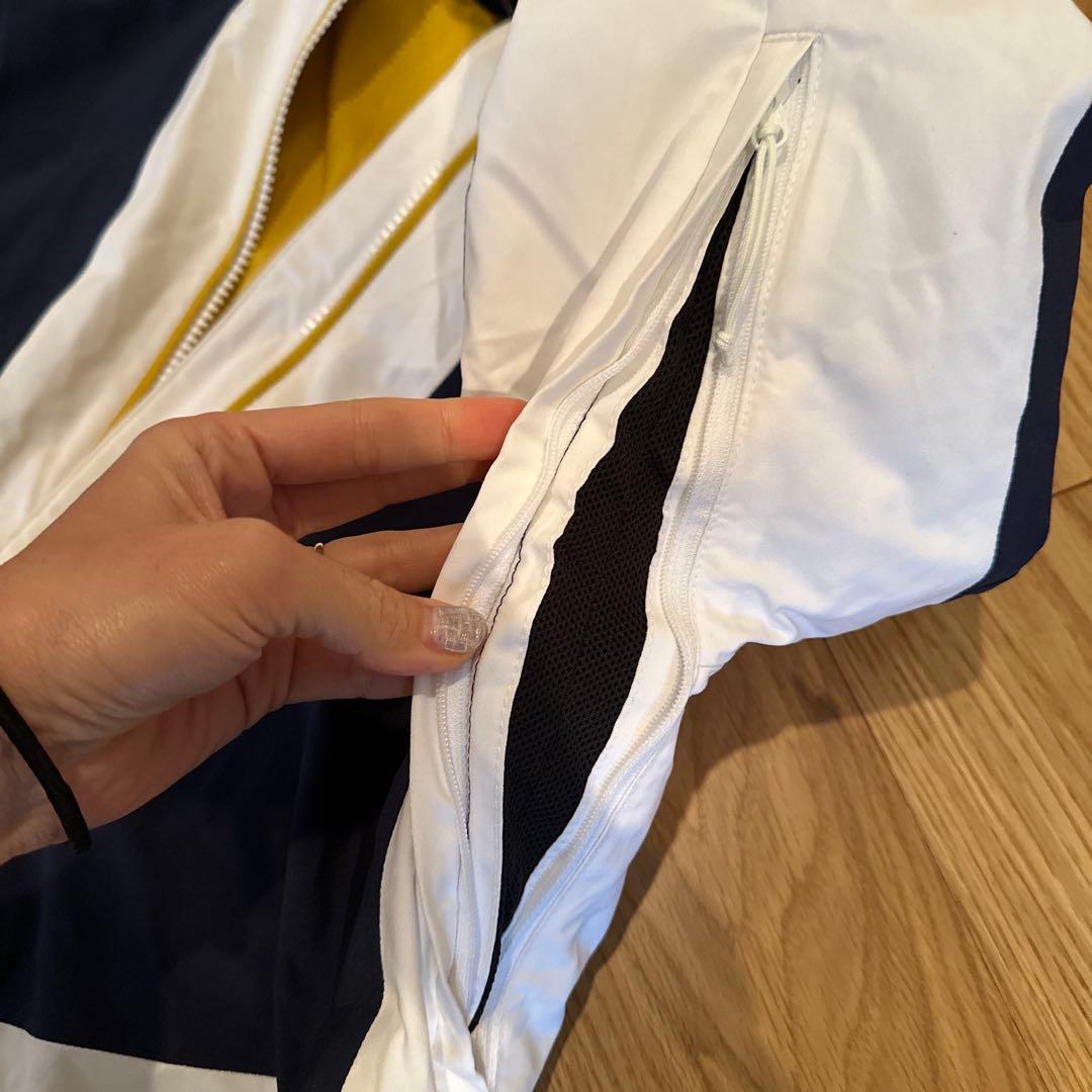 2023年ミレースキー用ジャケット Mサイズ ネイビー/ホワイト - メルカリ