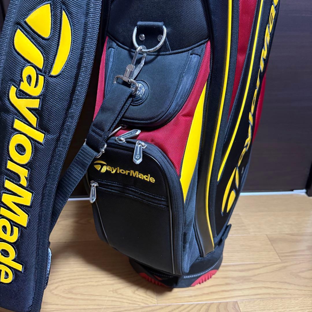 TaylorMade キャディバッグ ゴルフバッグ 赤 黒 黄 - winetouritalia.com
