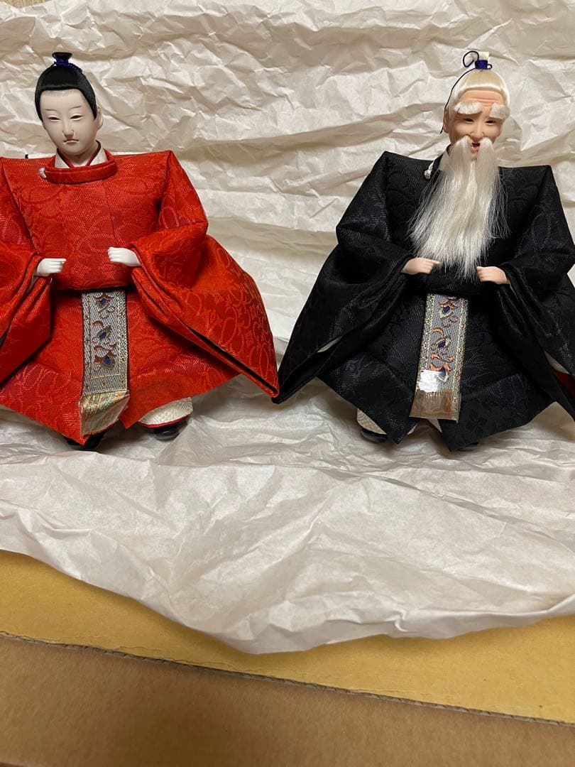 京雛平安松寿作　十二単衣　雛人形 15体　お道具一式　被布着