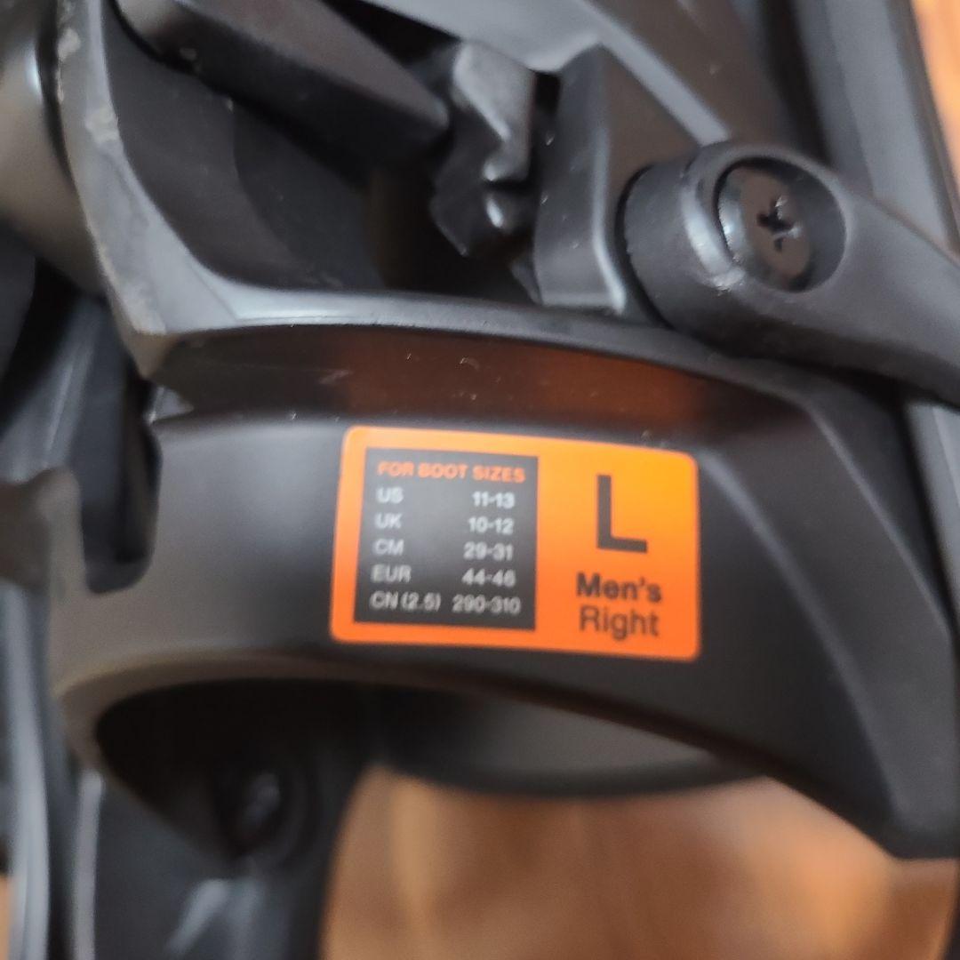 24-25 FLUX DS STEP ON ビンディング Lサイズ ブラック