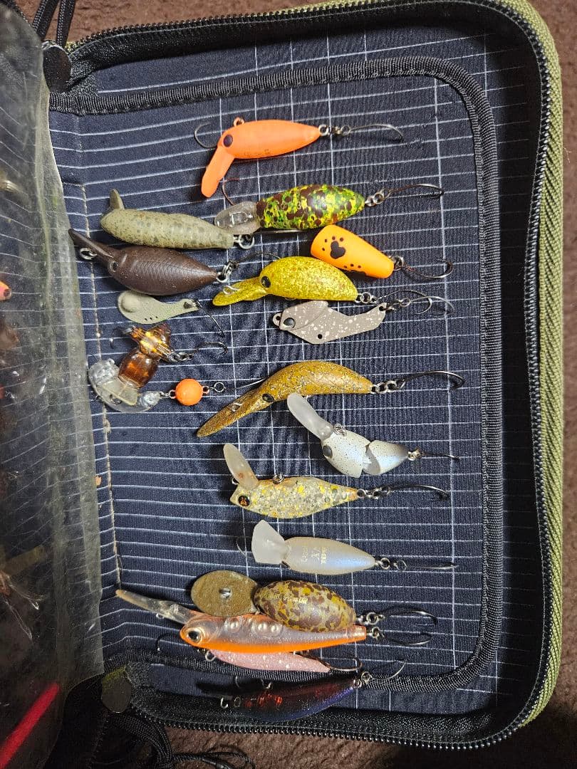 トラウト釣りスプーン、クランク、シャッド、バイブレーションセット
