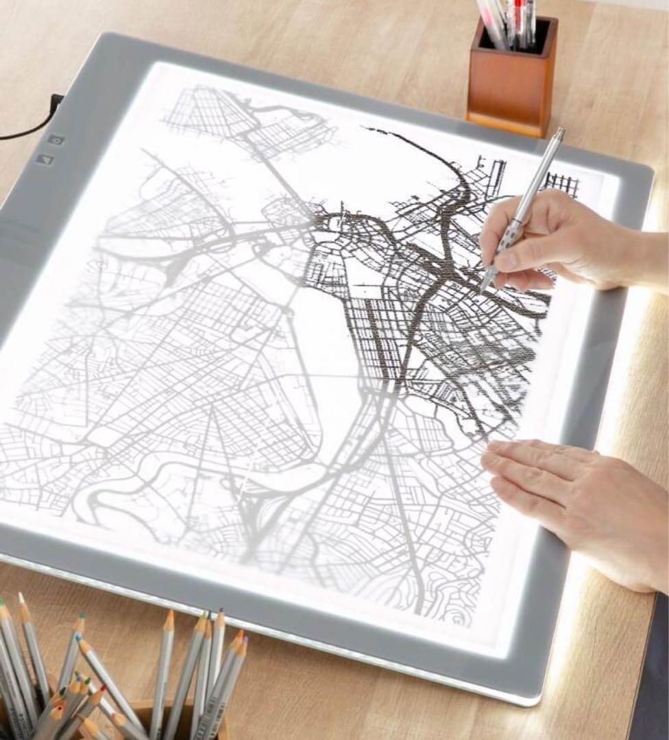 TREVIEWERトレース台 A2-450(ホワイト)