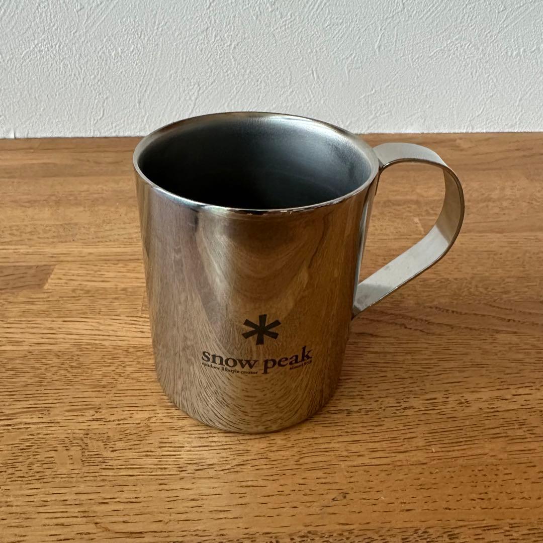 廃盤品】スノーピーク ステンレスマグカップ snowpeak - メルカリ