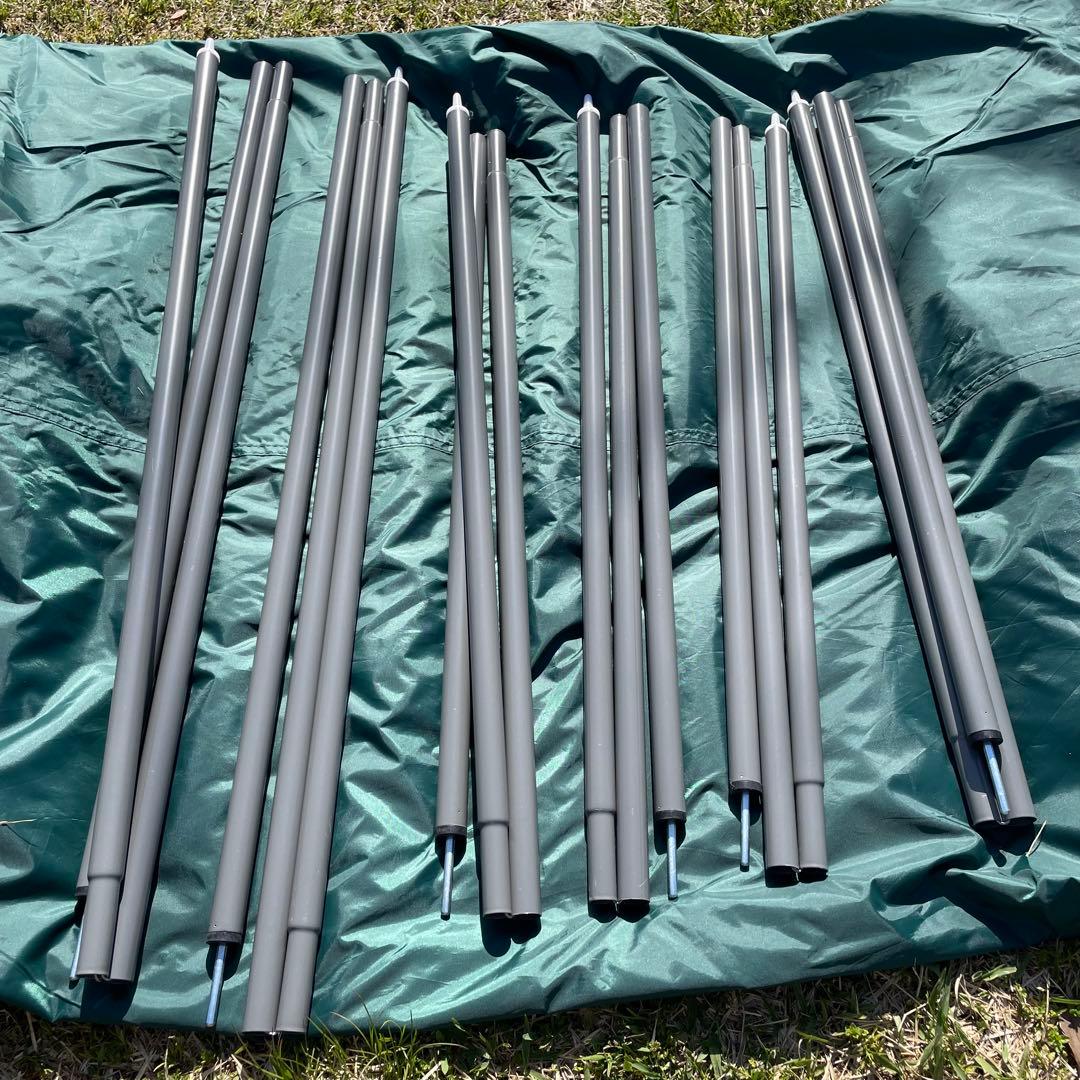 新品✨　コールマン　設営簡単　大型　メッシュテント　スクエアスクリーン340