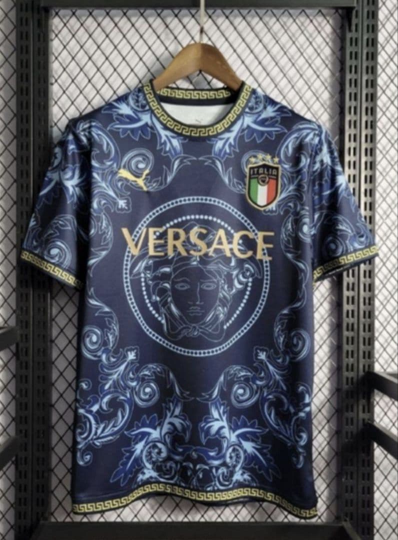 レア】イタリア代表ユニフォーム VERSACE X PUMA(XL) M109