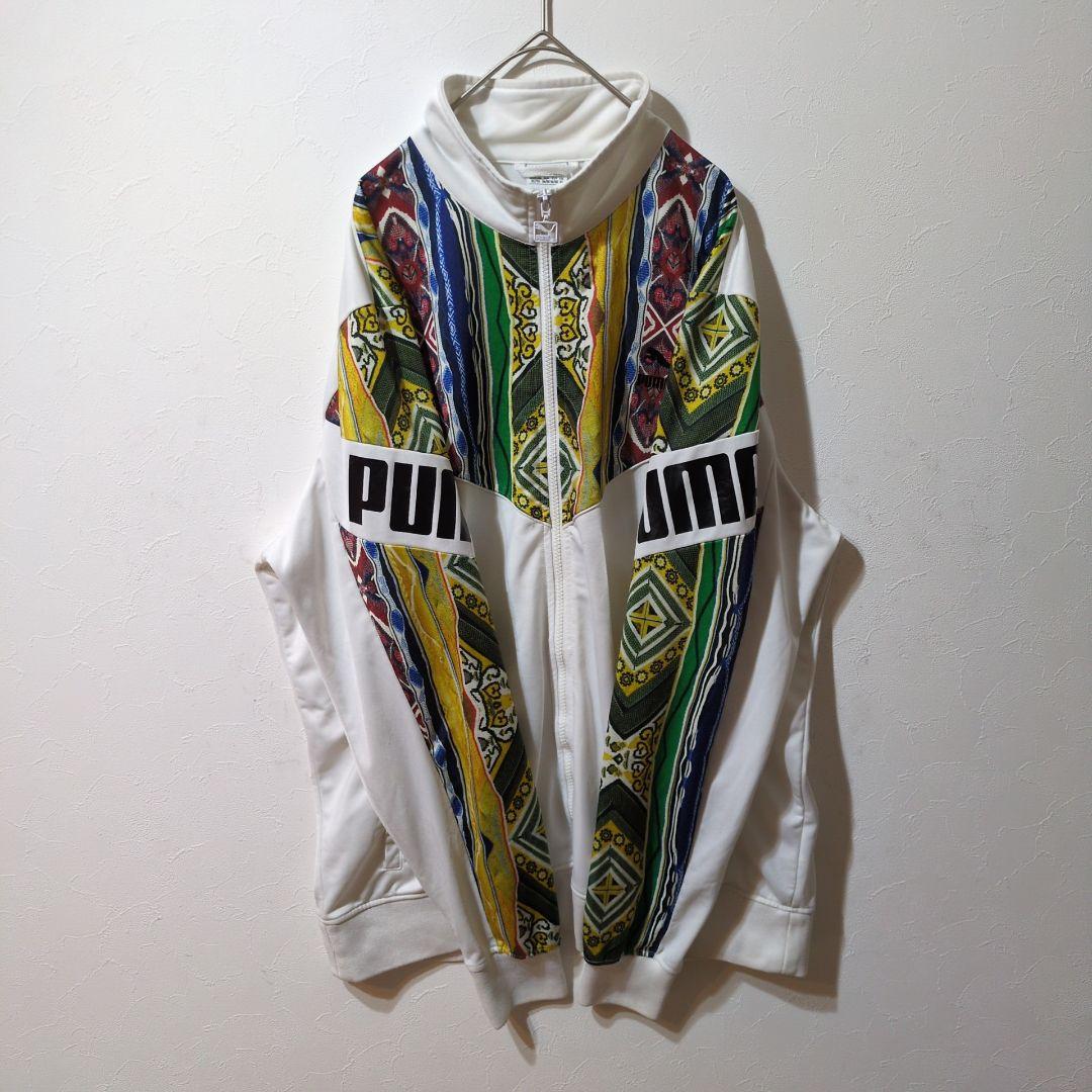 【超希少】 PUMA×COOGI コラボ 限定 総柄 トラックジャケット XL