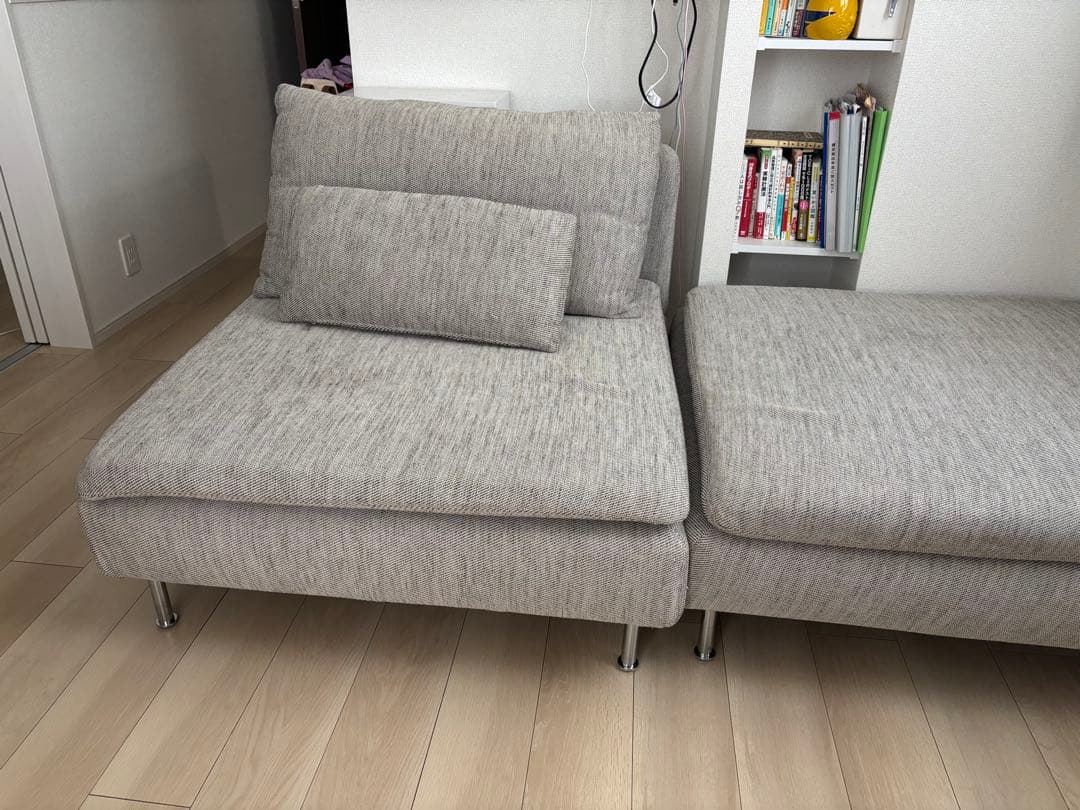 IKEA イケア ソーデルハムン 1人掛けソファ SÖDERHAMN ソーデルハムン 1人掛けソファセクション, ヴィーアルプ