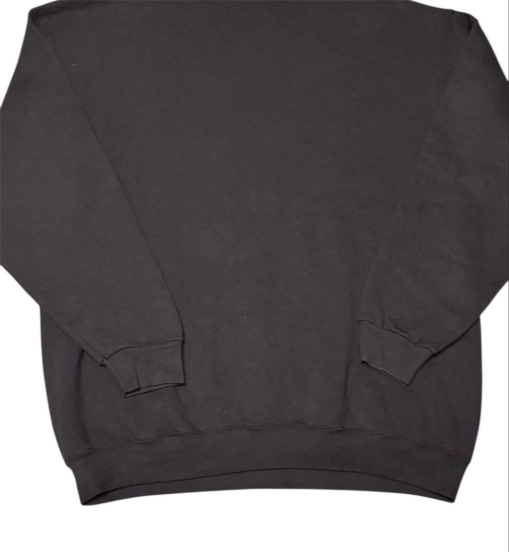 90s BVD USA製 無地 スウェット ブラック XXL ラッセル
