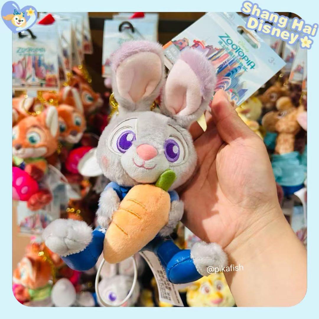 ニック ジュディ ボゴ キーホルダー 上海ディズニー｜ニック ジュディ