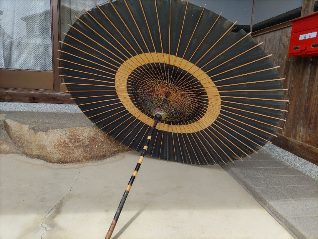 番傘 　昭和レトロ 　ビンテージ
