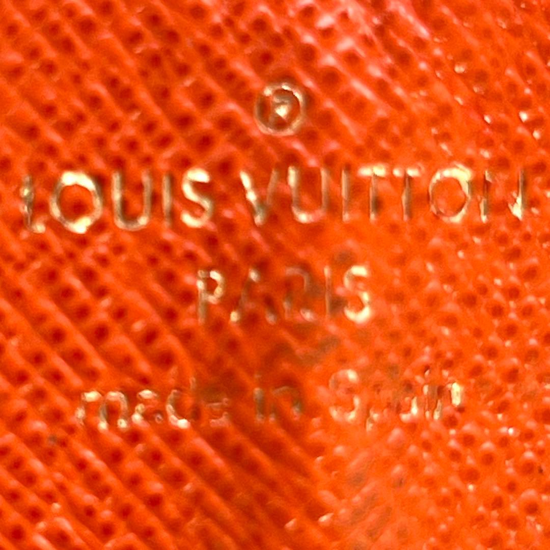 【日本限定色】 ルイヴィトン モノグラム ポルトフォイユ エミリー オレンジ