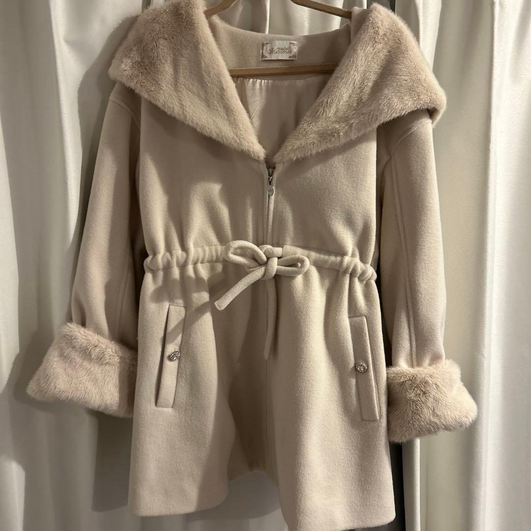 michel Macaron ウエストリボンコート ミシェルマカロン - メルカリ