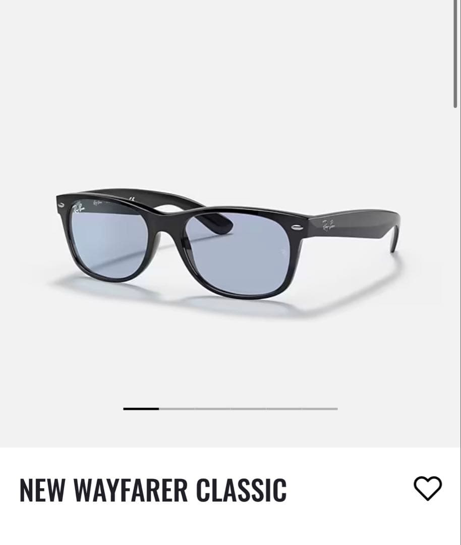 RayBan サングラス NEW WAYFARER CLASSIC 偏光レンズ