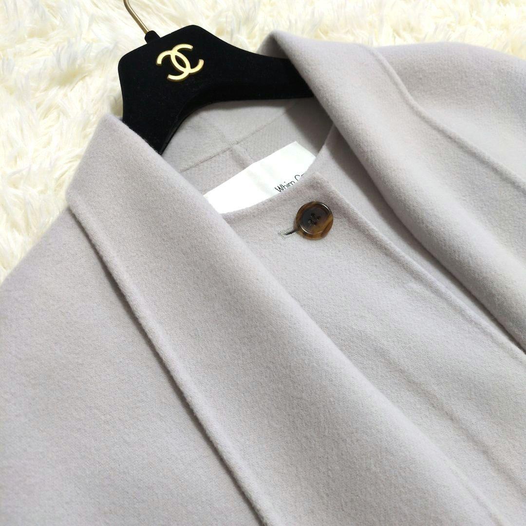 ダブルフェイス✨️Whim Gazette ジーロンラムリバーコート ボウタイ