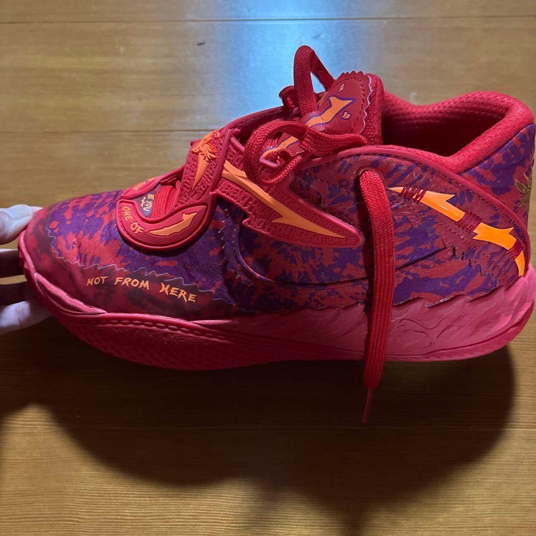 PUMA ラメロ•ボールMB.05（着用3回のみ）27㎝ - メルカリ