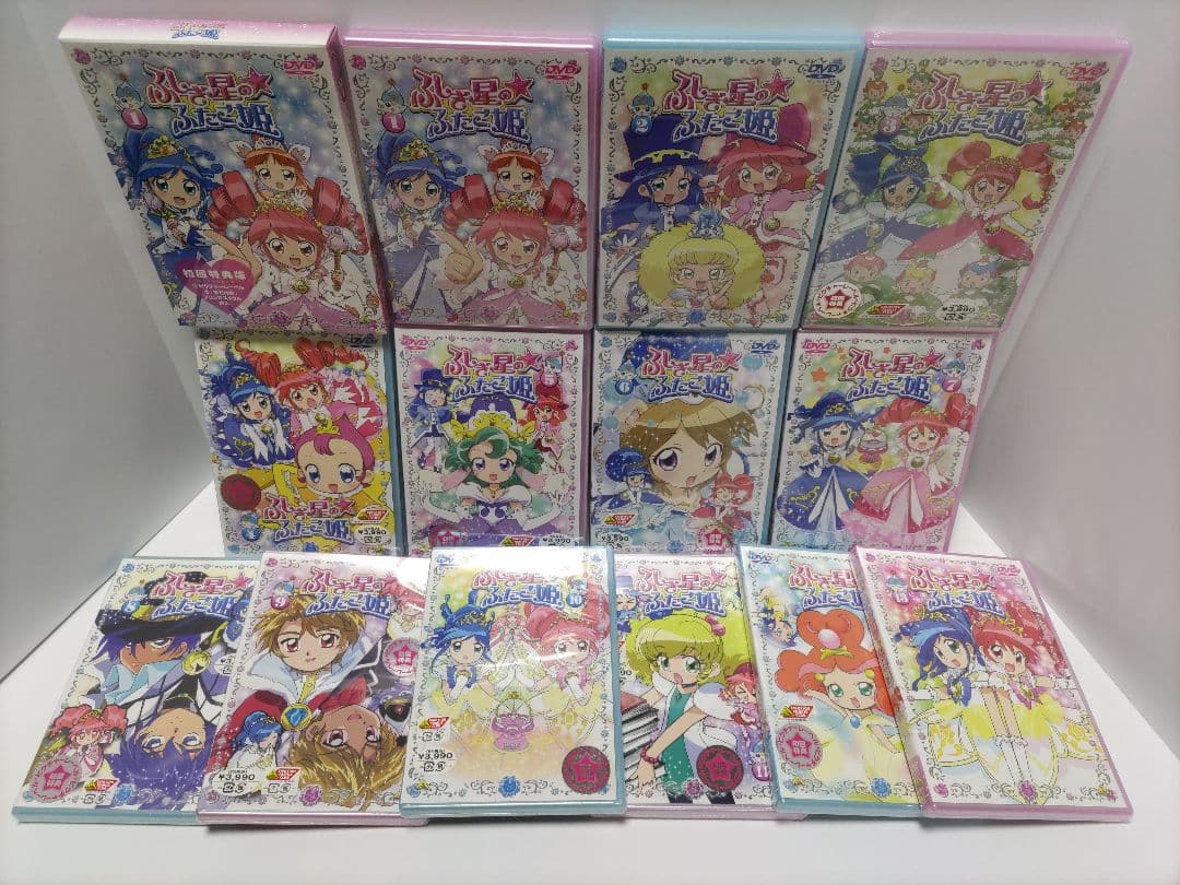 ふしぎ星の☆ふたご姫 DVD 全巻セット 1巻2巻開封済み 3巻～13巻未開封