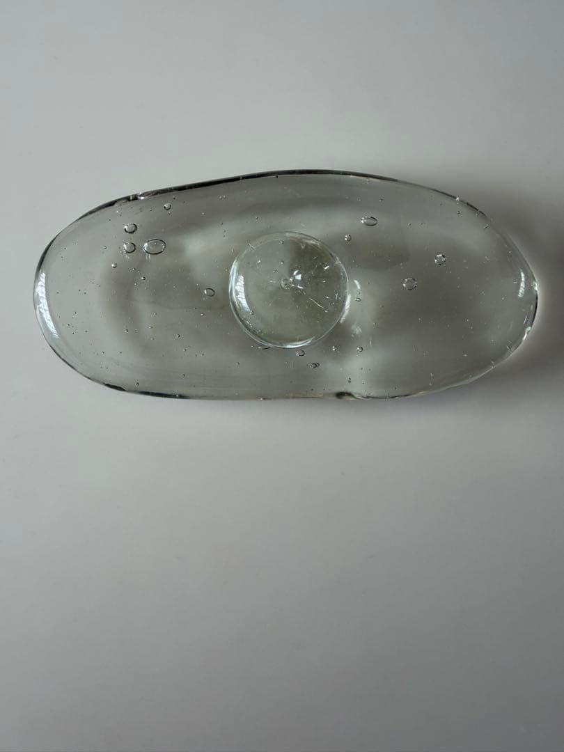 ガラス作家 おおやぶみよさんの香立てSet