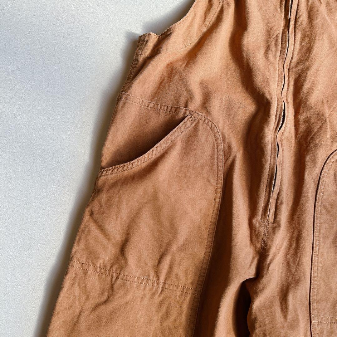 URCH RNA ⿻ フレンチ ワークサロペット パンツ カジュアル ナチュラル