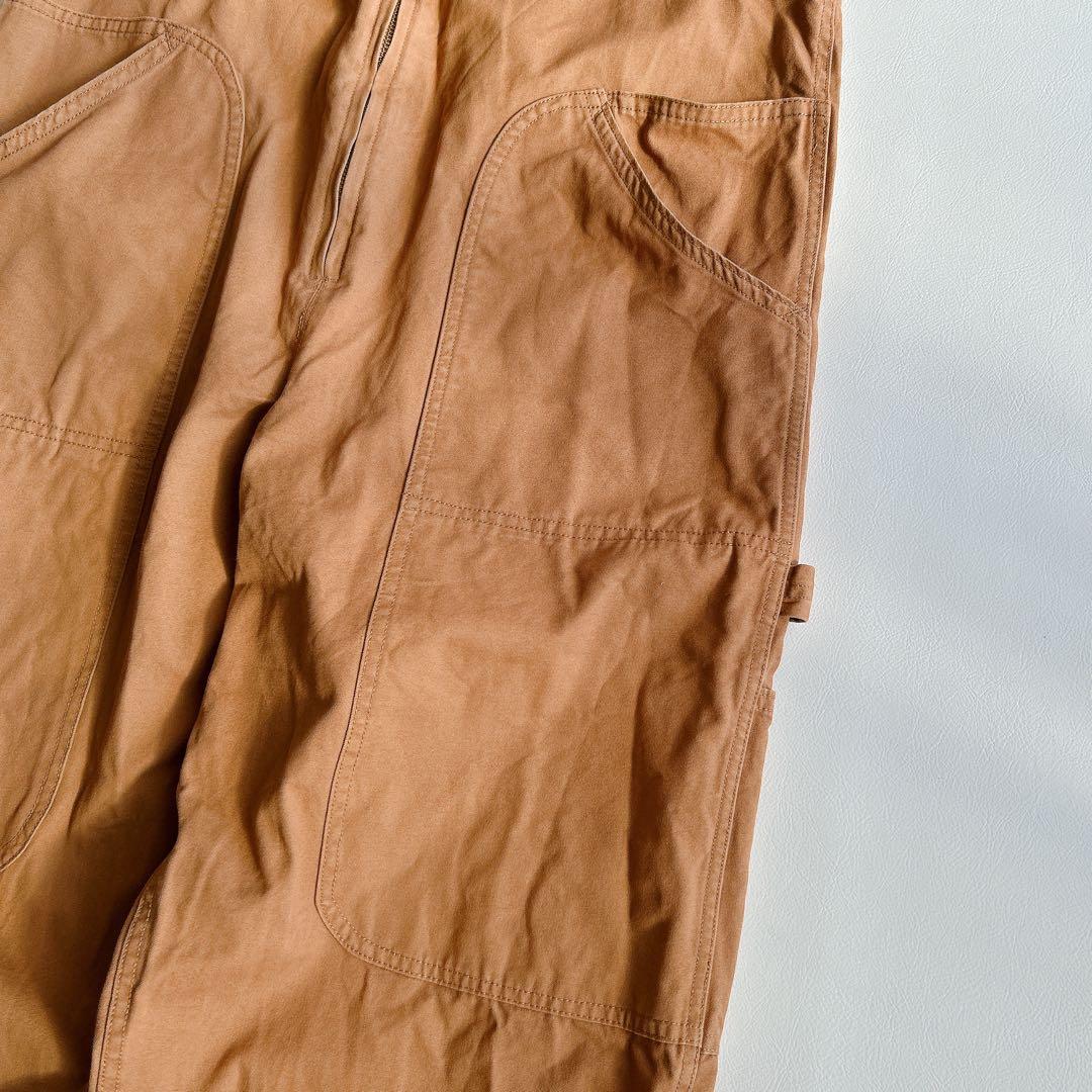 URCH RNA ⿻ フレンチ ワークサロペット パンツ カジュアル ナチュラル