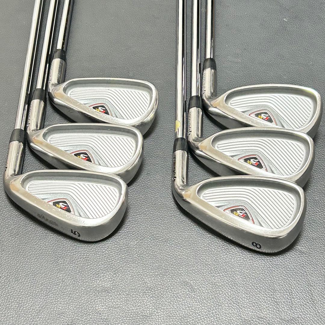 テーラーメイド r5 XL アイアン 6本セット 純正スチール R